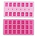 YunKo 2 Pack Chinese Mahjong Silicone Molds Fondant Cake Decoration Mold