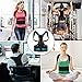 Back Posture Corrector for Men Women Under Clothes - Flipcase Adjustable Magnetic Back Straightener, Comfortable Back Brace for Spinal, Neck, Shoulder & Upper Back Pain Relief (L(33.5