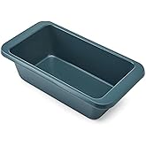 KitchenAid Nonstick Swiss Engineered Aluminized Steel Loaf Pan, Dishwasher Safe, 9 x 5 Inch, Agave