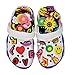 SHINQEAR 125pcs PVC Shoe Charms Decorations Fits for Croc Clog Shoes  and  Jibbitz Wristband Bracelet Party Gifts, Small