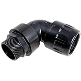 TRANSAIR 3/4 NPT Brass/Polyamide Elbow, 6609 25 28GR