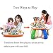 Sytle-Carry Learning Activity Table Toddler Toys - Baby Activity Centers 6 to 12 Months Sit to Stand Play Table Pre-Kindergarten Baby Toys for 1 2 3 Years Old Boys Girls Birthday Holiday