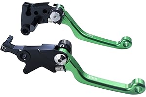 Adsspro Motorcycle Brake Clutch Lever Handle CNC Aluminum for KLX125 2010-2016 KLX250 D-Tracker KLX250S KLX250SF 2008-2020 KL
