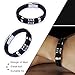 ANUIMOAR Men Genuine Leather Bracelet Stainless Buckle Multi-layer Braided Black Wrist Cuff Fashion Bangle7