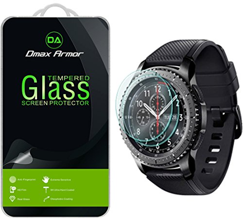 [2-pack] samsung gear s3 frontier screen protector, (fu…