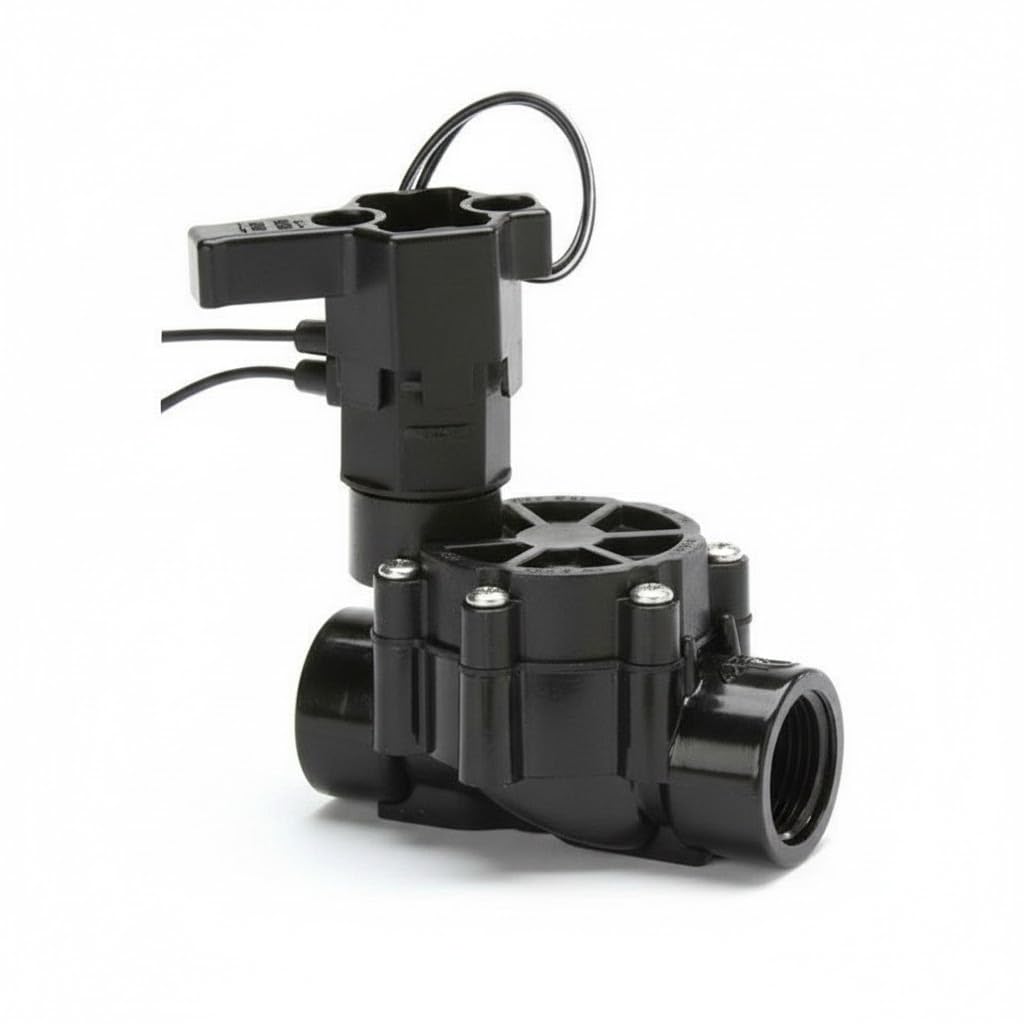 Rain Bird 075-DV – Irrigation Solenoid Valve, 24 V, 3/4 inch, Grey