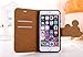 Minnie Mouse iphone 6s Plus Case,iphone 6 Plus Mickey Mouse Wallet Case,MODEFAN Folio Leather Stand [Wallet] Shell Cover with Card Holder for Apple iPhone 6 Plus/6S Plus (5.5 inch)- Pattern 0
