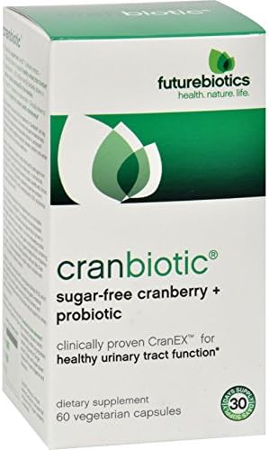 2Pack! FutureBiotics Cranbiotic - 60 Vegetarian Capsules