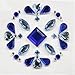 Roommates Rmk1467Gm Snow White Peel & Stick Giant Wall Decal with Gems