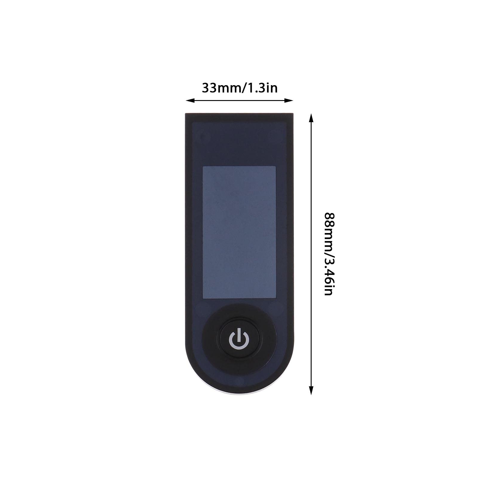 SING F LTD 1 Set of Dashboard Display Shell Replacement Plastic Screen Cover Compatible with Xiaomi M365 1S Essential Pro Pro 2 Electric Scooter