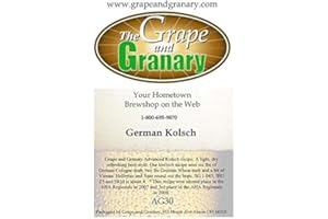 Grape and Granary All Grain German Kolsch Beer Brewing Kit- For 5 US Gallons