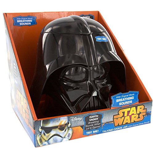 Underground Toys Star Wars Darth Vader Cookie Jar with Authentic Movie Sounds