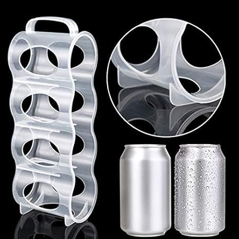 wqeew Caja de almacenamiento para latas de cerveza, frigorífico ...