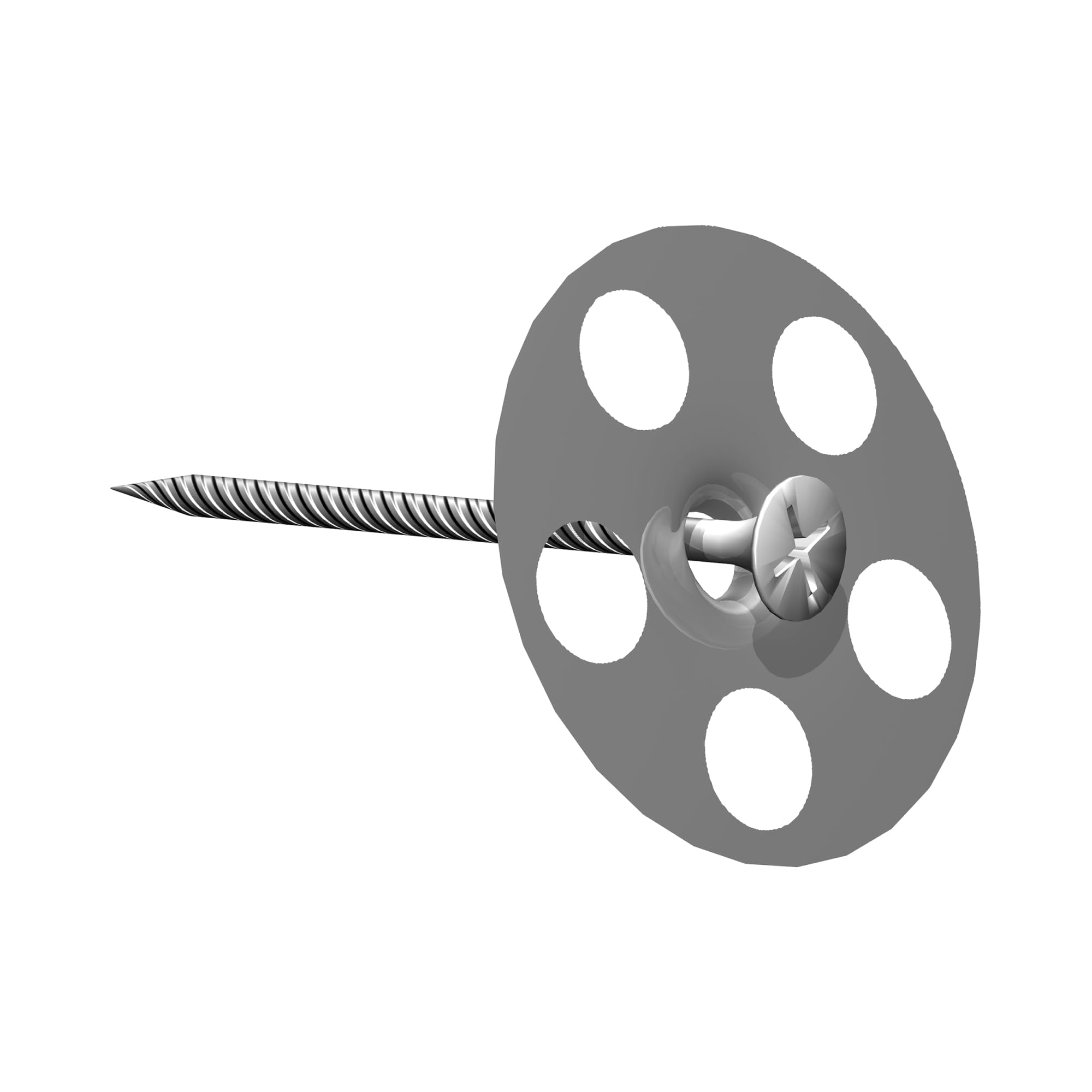 LUX ELEMENTS 35 mm Durchmesser, 50 Stück, FIX-SB 45S35 LFIXZ1112, Silver, Pack of 50