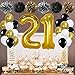 Gold 20th Birthday Decorations – Large, Pack of 29 | 20th Birthday Balloons | 20 Birthday Decorations | 20 Gold Balloons | 20th Birthday gold | 20 Birthday Party Supplies Kit for 20 Year Old