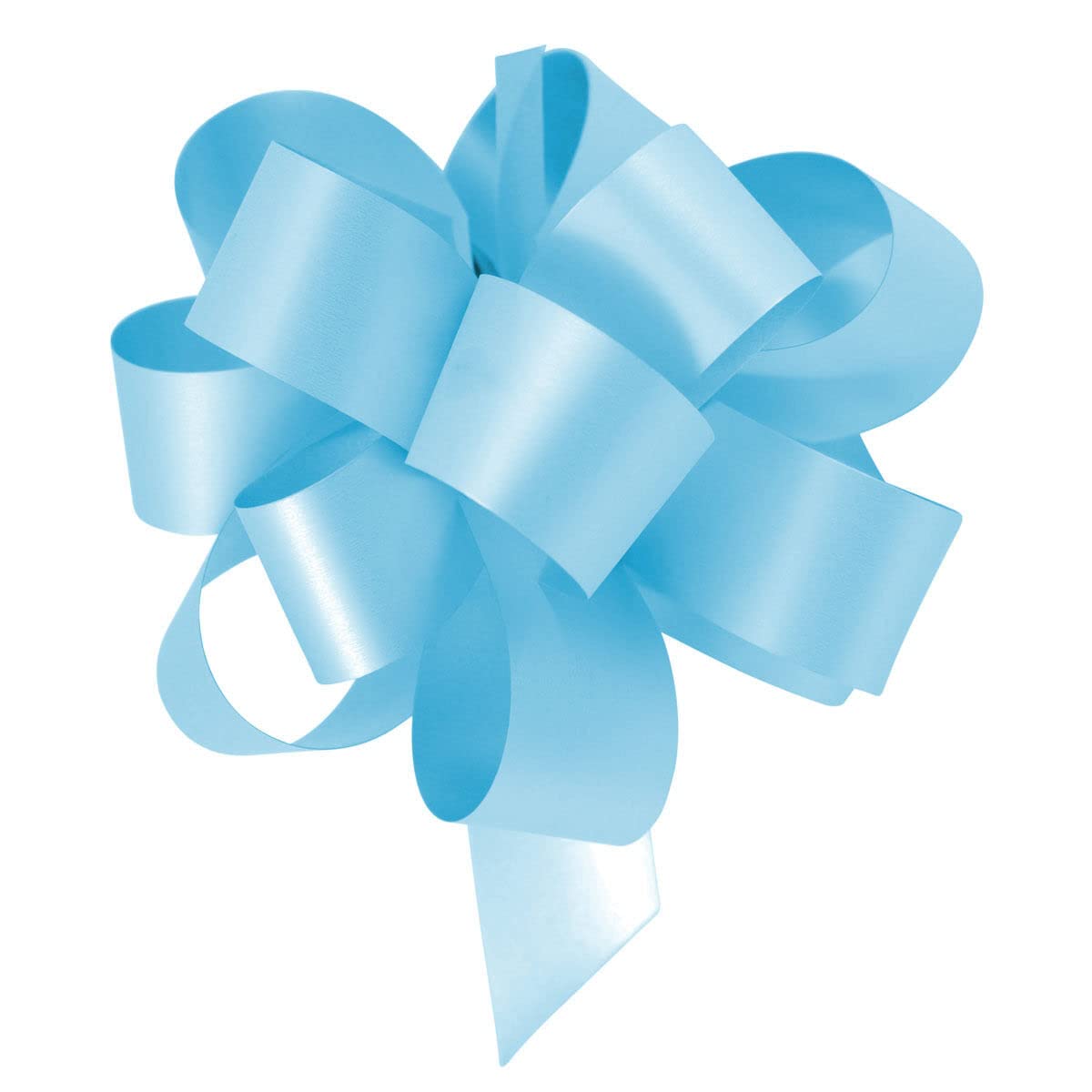 Pull Bow Ribbons - Pack of 10 (Sky Blue)