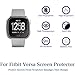 Compatible Fitbit Versa Screen Protector,Waterproof Tempered Glass Screen Protector Cover Saver Compatible Fitbit Versa Smart Watch Resist Ultra Clear HD Anti-Bubble(3-Pack)