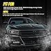 CAR ROVER Car Door LED Logo Projector Lights Welcome Ghost Shadow Courtesy Step Lamp for Dodge Charger Avenger Magnum Series (Pack of 2)