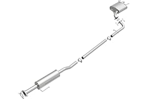 BRExhaust Replacement Exhaust System Kit 106-0078: Compatible with 2007-2011 Toyota Camry 2.4L/2.5L