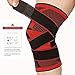 Knee Brace, Compression Sleeve Fit Support -for Joint Pain and Arthritis Relief, Improved Circulation Compression -Single Wrap