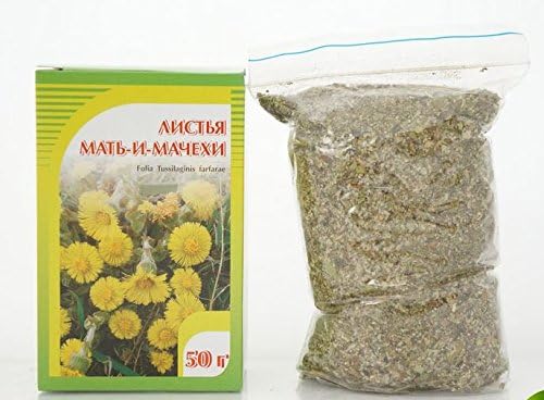 Сoltsfoot Herb ( Herba Tussilago Farfara ) 100% Natural Non GMO 50g Mother and Stepmother