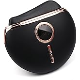 VRAIKO Eclipse Gua Sha Facial Tools, Electric Face Massager with 3-Level Heat & Vibration & 1000mAh Battery, Neck & Face Lift, Wrinkle and Puffiness Reduction