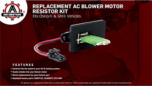 2 Resistor+Harness+Mounting+22807122+15305077