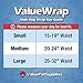 ValueWrap Male Wraps, Disposable Dog Diapers, 1-Tab Small, 72 Count - Snag-Free Fastener, Leak Protection, Wetness Indicator