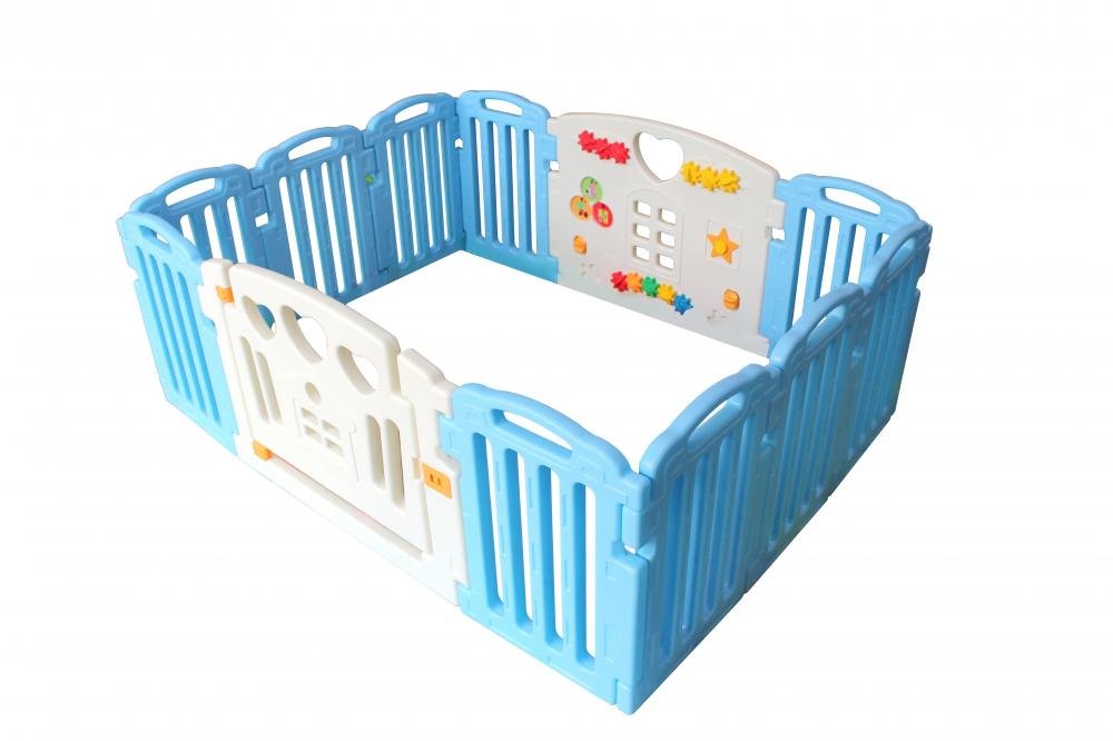 Buy Baby Playpen Kids 14 Panel Safety Play Center Yard Home Indoor