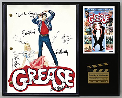 0 GREASE+REPRODUCTION+SIGNED+CINEMA+DISPLAY