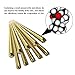 Walmeck 10pcs 1.6mm333mm Brass Gas Brazing Rod No Need Solder Powder
