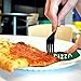 ZkitchenCo 8 piece Kitchen knife cutlery set, Cooking Gadgets, Stainless steel Multi-Colored Knives, Chef, Utility, Paring,Bread, Cheese, Pizza, PLUS Ceramic Peeler , Premium gift box