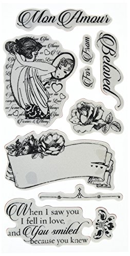 Graphic 45 Mon Amour 1 Cling Stamps
