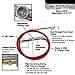 Milton 501 Dual Head Straight Chuck Inflator Gauge , Red