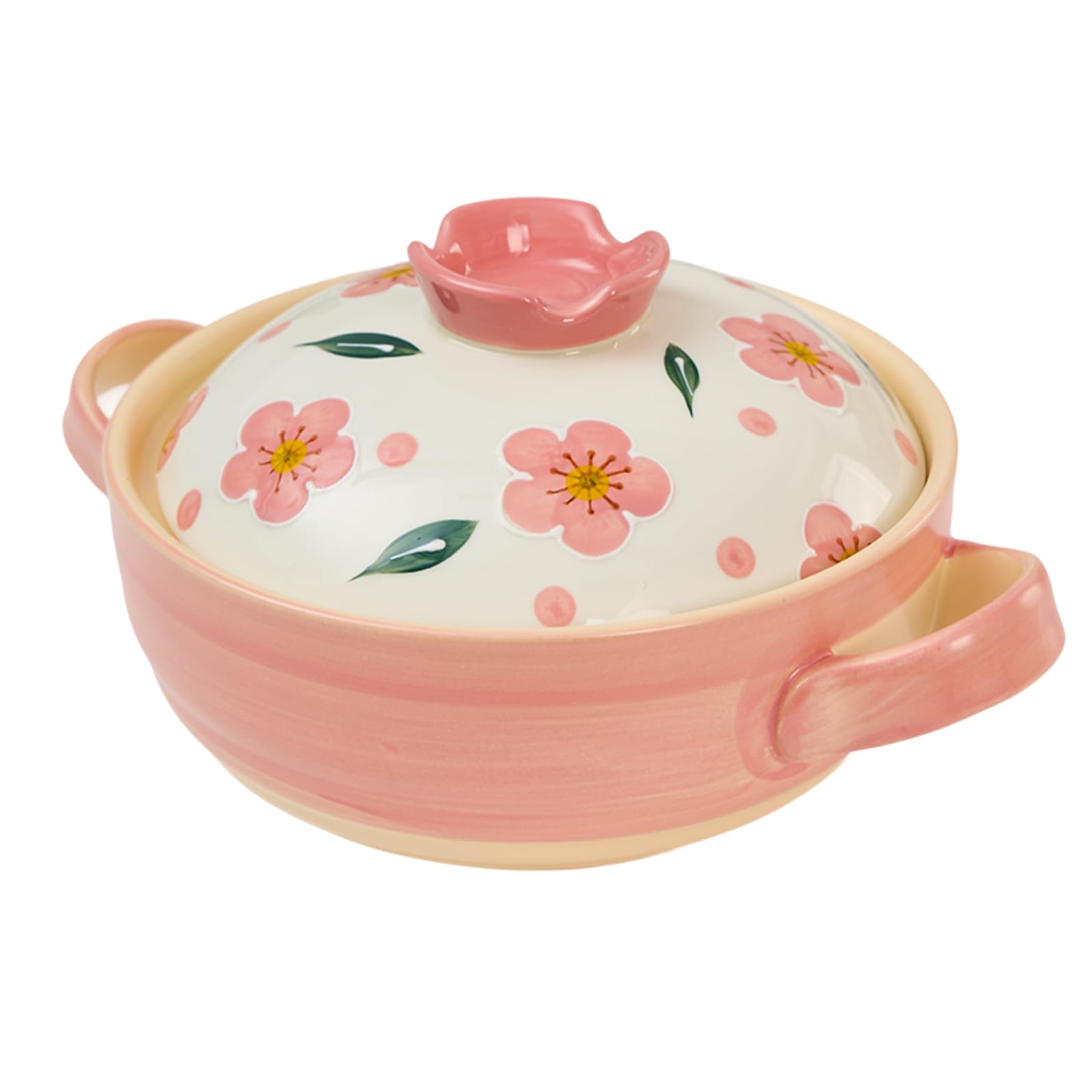 WHWH 土鍋 桜柄 2.5Lの商品画像