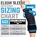 SZELAM Elbow Brace for Tendonitis and Tennis Elbow Relief, Weightlifting Straps Basketball Arm Sleeves for Women and Men, Elbow Compression Sleeve for Golf, Arthritis, Bursitis, Recovery - L/Single