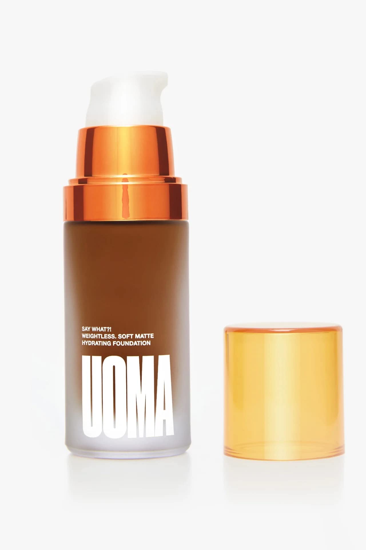 UOMA Beauty Women's Say What?! Foundation, Brown Sugar T3C, One Size — image 1