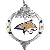 Montana State Bobcat Christmas Ornament