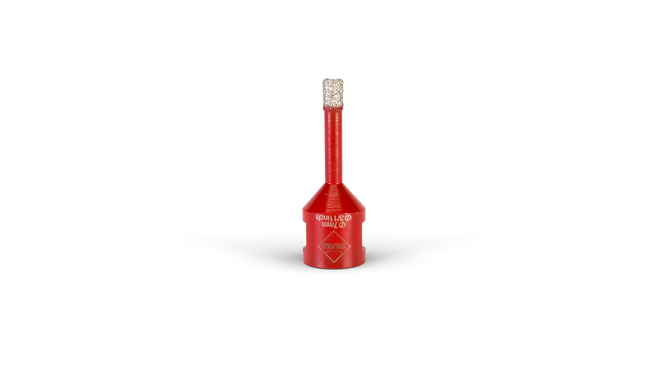 RUBI | Dry Drilling in Ceramic, Porcelain, Natural Stone and Other Material | Operating Speed 14,000 r.p.m | DRYGRES Drill BIT Ø 2/7" (7 MM.)