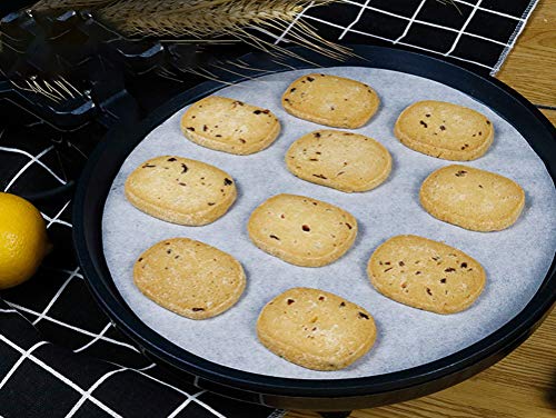 100 PCS Parchment Paper, 12 Inch Round Baking Paper Liners, Unbleached Barbecue Paper Baking Sheets for Cooking, Steaming, Baking Cakes, Cookies, Pastries, Dutch Oven, Air Fryer, Tart Pan and BBQ - Thumbnail 4