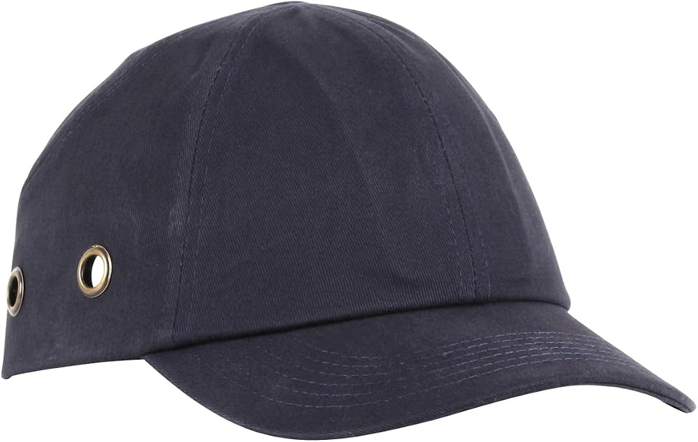 Blackrock Navy Bump Cap Safety Hat Baseball Style Adjustable HDPE EN812:2012