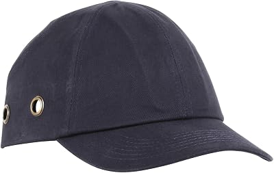 Blackrock Navy Bump Cap Safety Hat Baseball Style Adjustable HDPE EN812:2012