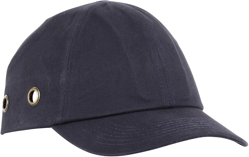 Blackrock Navy Bump Cap Safety Hat Baseball Style Adjustable HDPE EN812:2012