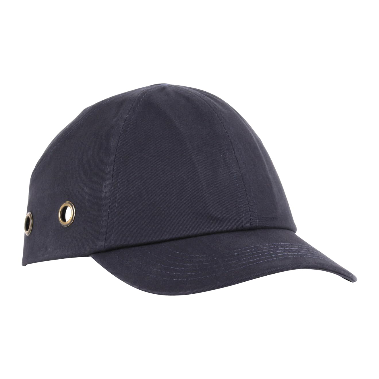 Blackrock Navy Bump Cap, Safety Caps Mens Womens Unisex, Hard Hat, For Construction, Builder, One Size Adjustable Strap, HDPE Protection With Soft Inner Padding, Baseball Style, EN812:2012