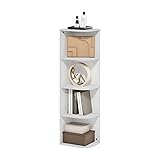 Furinno Pasir 4-Tier Corner Open Shelf