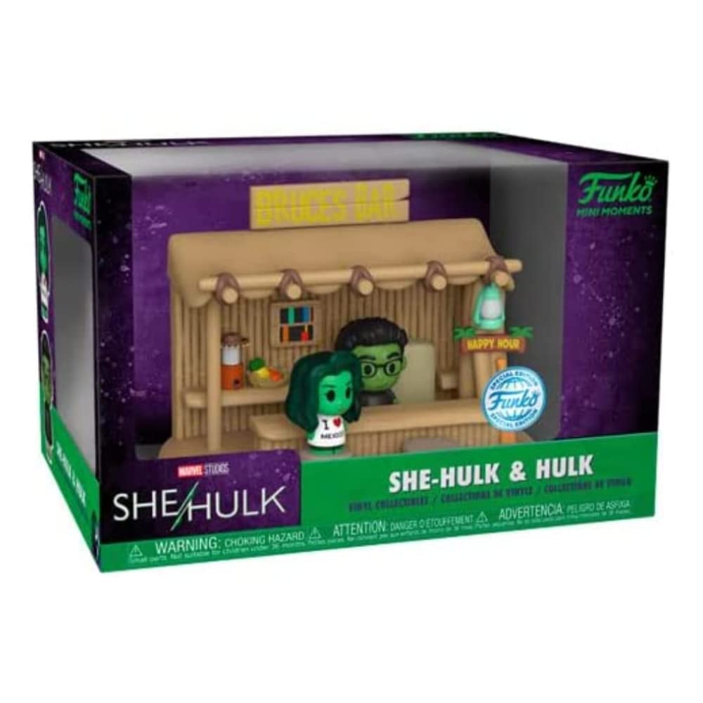 Funko Mini Moments: - She-Hulk - She-Hulk - Collectable Vinyl Figure - Gift Idea - Official Merchandise - Toys for Kids & Adults - TV Fans - Model Figure for Collectors and Display