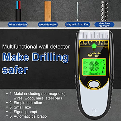 Stud Finder, Upgrade 7 in 1 Craftsman Stud Buddy Sensor Multi