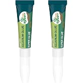 Hygger CO2 Aquarium Glue, Clear Coral Glue for Plants, Rocks, Moss, Coral, Stone, Wood - Quick Drying, Fish Safe, Freshwater &amp; Saltwater Aquascaping - 5g (2PCS)