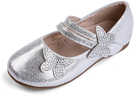 EIGHT KM Toddler Girls Ballet Flats Mary Janes Dress Shoes