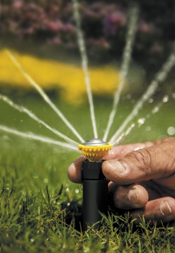 Rain Bird 22SA-RVAN Mini Rotary Pop-Up Spray, Hand Adjustable 45 - 270 Pattern, 18' - 24' Spray Distance, 4" Pop-up Height